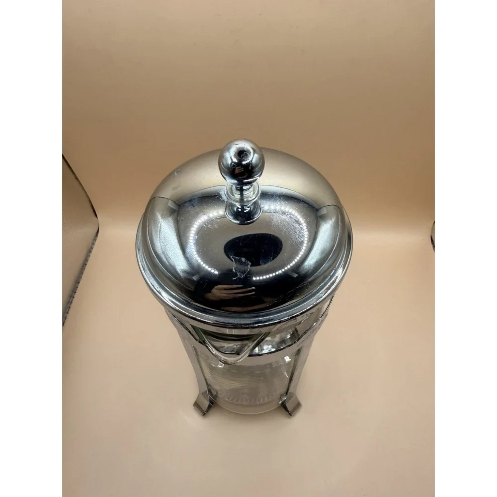 Starbucks Barista French Press 8 Cup Glass and Stainless Steel Coffee Maker FLAW